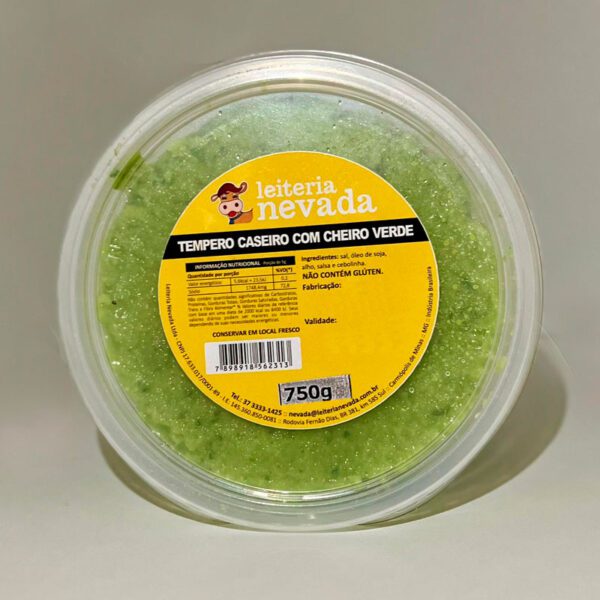 Tempero Cheiro Verde Nevada 750g